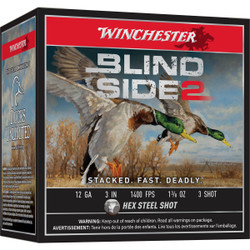 Winchester Blind Side 2 12 Ga 3" 1 3/8 Oz Case 250 Rd